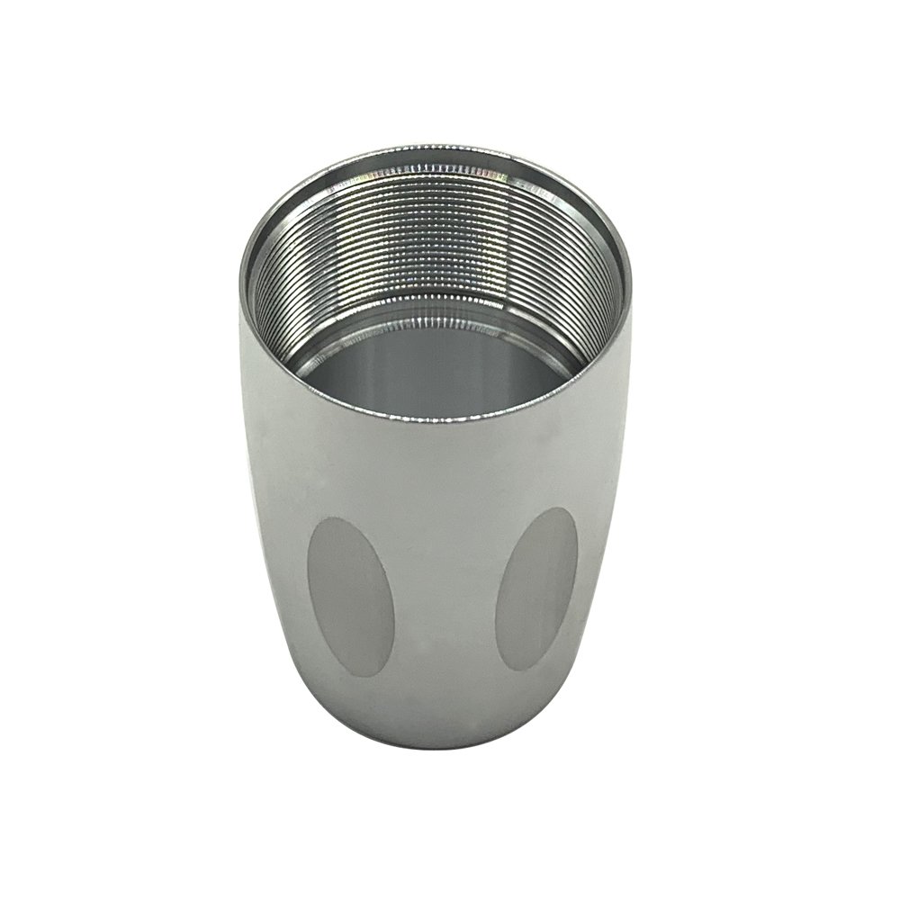 CNC Machined Aluminum Sleeve Housing - view 3